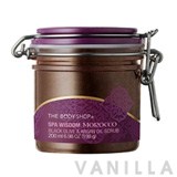 The Body Shop Spa Wisdom Morocco Black Olive & Argan Oil Scrub