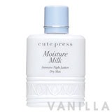 Cute Press Moisture Milk Intensive Night Lotion