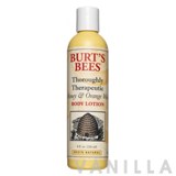 Burt's Bees Thoroughly Therapeutic Honey & Orange Wax Body Lotion