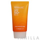 The Face Shop Natural Sun AQ Super Perfect Sun Cream SPF50+ PA+++