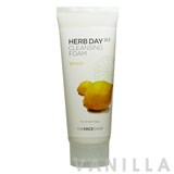 The Face Shop Herb Day 365 Cleansing Foam Lemon 