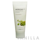 The Face Shop Herb Day 365 Cleansing Foam Mung Beans