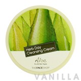 The Face Shop Herb Day Cleansing Cream Aloe