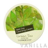 The Face Shop Herb Day Cleansing Cream Gren Tea
