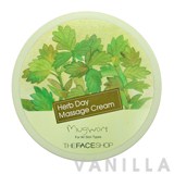 The Face Shop Herb Day Massage Cream Mugwort