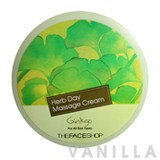 The Face Shop Herb Day Massage Cream Ginkgo
