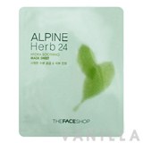The Face Shop Alpine Herb 24 Hydra Soothing Mask Sheet