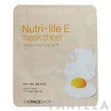 The Face Shop Nutri-Life E Mask Sheet