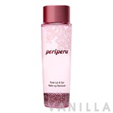 Peripera Rose Lip & Eye Make Up Remover