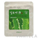 Beauty Credit Aloe Deep Sea Water Cotton Mask