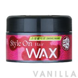 Beauty Credit Style on Hair Wax Swing Wave