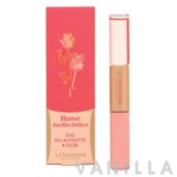 L'occitane Rose Jardin Delice Roll-on & Gloss Duo