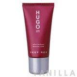 Hugo Deep Red for Women Roll-On Deodorant