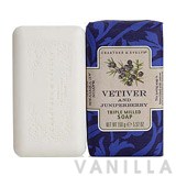 Crabtree & Evelyn Heritage Soaps Vetiver & Juniper Triple Milled Soap