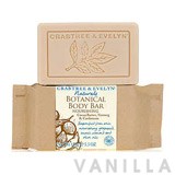 Crabtree & Evelyn Naturals Cocoa Butter, Nutmeg & Cardamom Botanical Body Bar