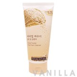 Nature Republic Cereal Powder Adlay Foam Cleanser