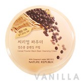 Nature Republic Cereal Powder Black Bean Cleansing Cream