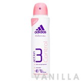Adidas For Women Action 3 Anti-Perspirant Control Deo Spray