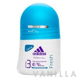 Adidas For Women Action 3 Anti-Perspirant Fresh Deo Roll-On