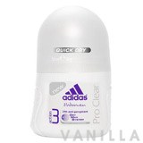 Adidas For Women Action 3 Anti-Perspirant Pro Clear Deo Roll-On