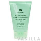 Boots Cucumber Moisturising Hand & Nail Cream with Aloe Vera