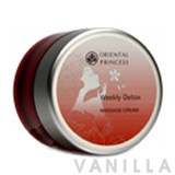 Oriental Princess Weekly Detox Massage Cream