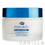 Boots Time Delay Wrinkle Prevention Night Cream