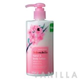 Watsons SakuraBella Refreshing and Moisturizing Hand and Body Lotion