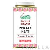 Snake Brand Prickly Heat Cooling Powder Cool Pink
