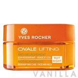 Yves Rocher Ovale Lifting Night Anti-Slackening Redefining Care – Face and Neck