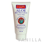 P O Care Aloe After Sun Lotion Face & Body