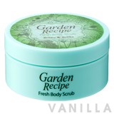 Holika Holika Garden Recipe Fresh Body Scrub