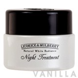 Beauty Cottage Licorice & Mulberry Natural White Radiance Night Treatment 
