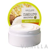 Oriflame Nature Secrets Body Cream Wheat & Coconut