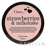 I Love... Strawberries & Milkshake Body Butter