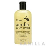 I Love... Vanilla & Ice Cream Bubble Bath & Shower Creme
