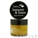 I Love... Lemons & Limes Glossy Lip Balm