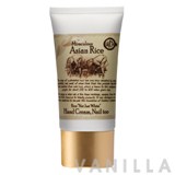 Earths Rice Not Just White Hand Cream, Nail Too