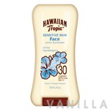 Hawaiian Tropic Sensitive Skin Face Lotion Sunscreen SPF30