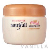 Etude House Shea Butter Nutrifull Sleeping Pack