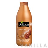 Cottage Gourmet Shower Gel and Bath Milk with Caramel