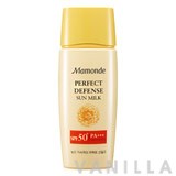 Mamonde Perfect Defense Sun Milk SPF50 PA+++