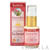 Badger Damascus Rose Antioxidant Face Sunscreen