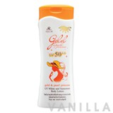 Aron Gold & Pearl Princess UV White and Sunscreen Body Lotion UV50++