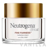 Neutrogena Clinical Fine Fairness Radiance Cream