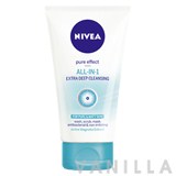 Nivea Pure Effect All in 1 Extra Deep Cleansing