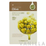The Face Shop Real Nature Mask Olive