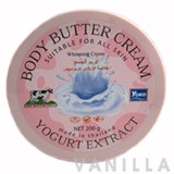 Yoko Body Butter Cream Yogurt Extract