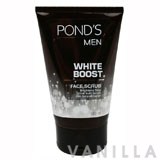 Pond's Men White Boost Face Scrub  