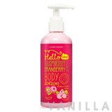 Etude House Hello Raspberry & Cranberry Body Lotion